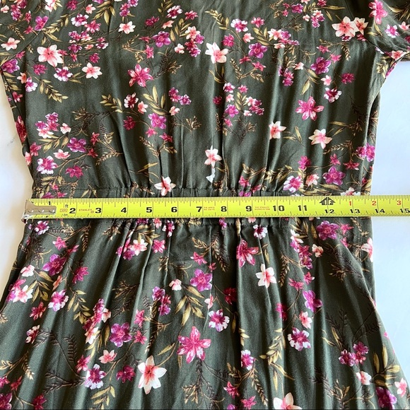 *SOLD* NWOT BP. Floral Midi Dress Sz S - Picture 12 of 13